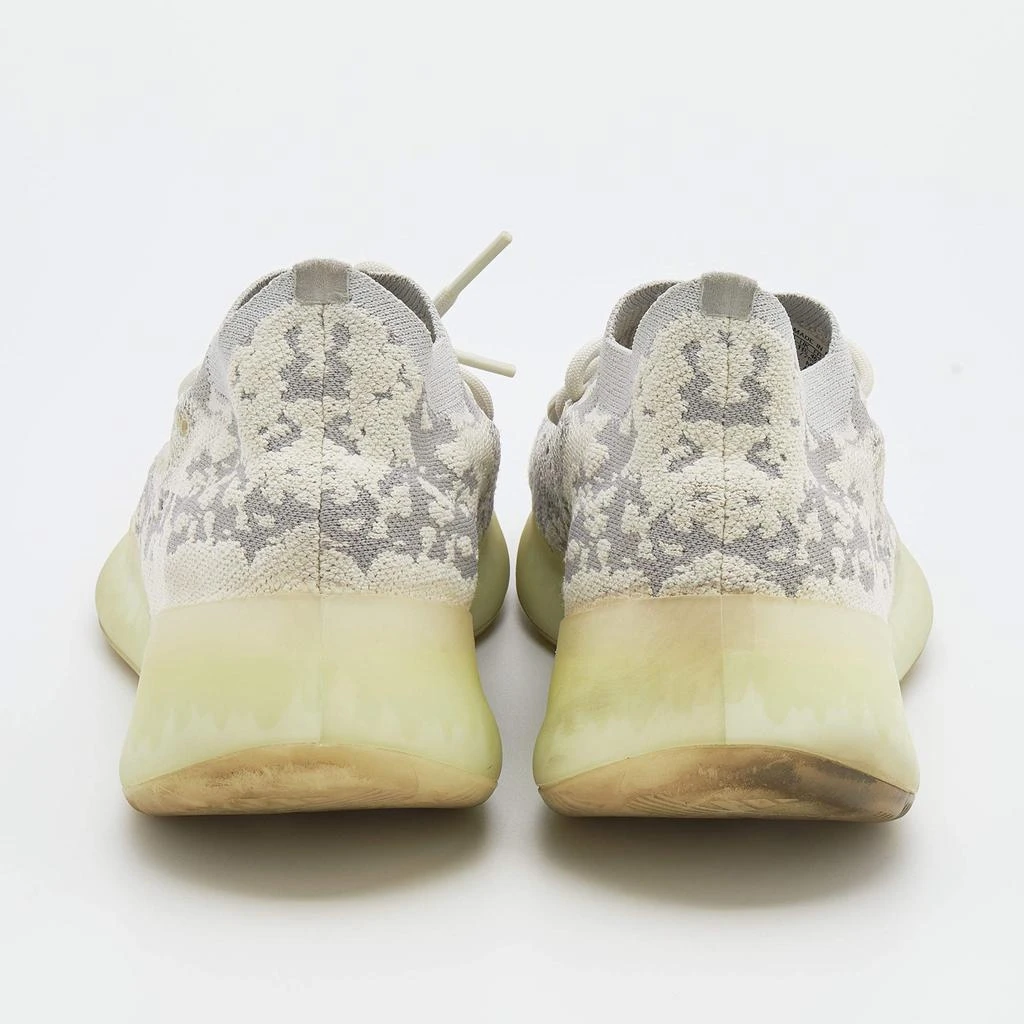 商品[二手商品] YEEZY|Yeezy x Adidas Grey/White Knit Fabric Boost 380 Alien Sneakers Size 46 2/3,价格¥1129,第5张��图片详细描述