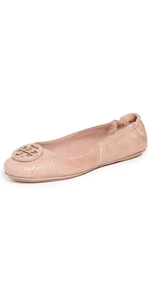 商品Tory Burch|Tory Burch 汤丽柏琦 Minnie Travel 芭蕾舞平底鞋,价格¥1259,第1张图片