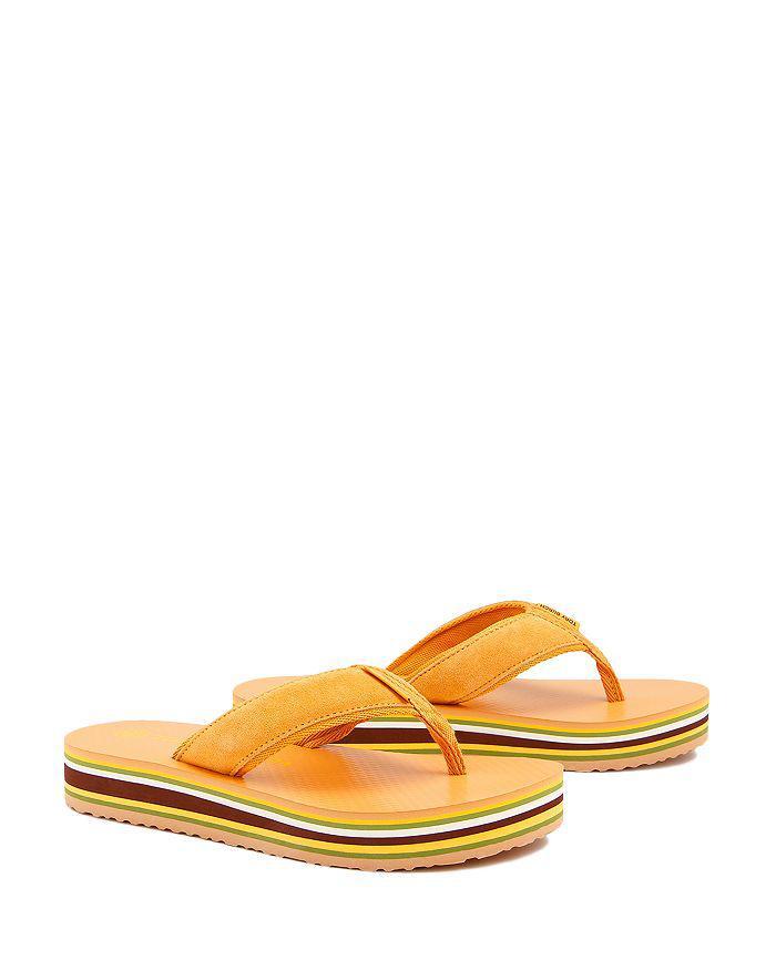 商品Tory Burch|Women's '70s Platform Flip-Flop Sandals,价格¥502,第3张图片详细描述