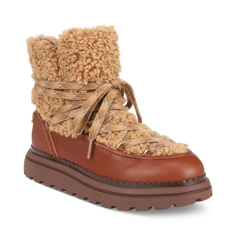 商品Sam Edelman|Women's Orelia Cozy Lace-Up Boots,价格¥546,第1张图片