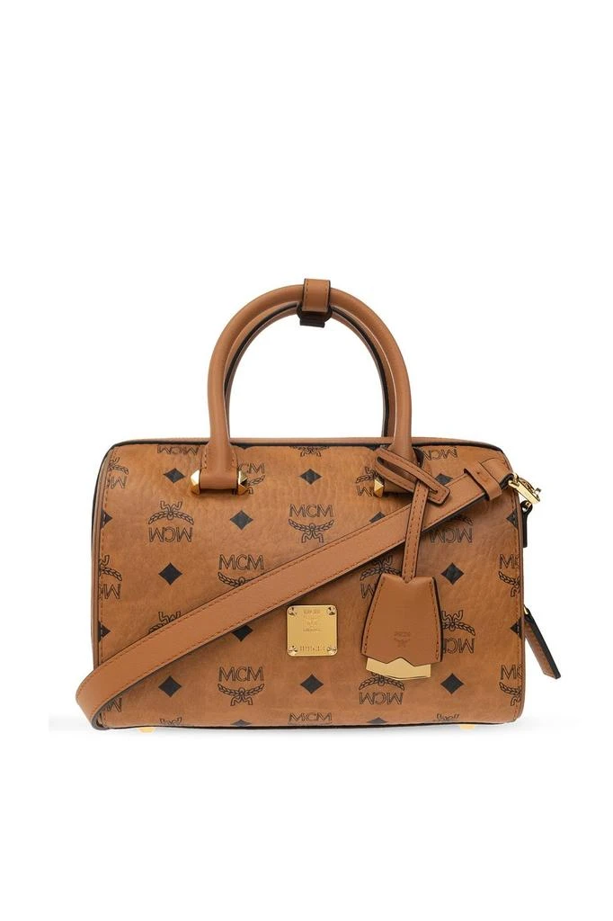 商品MCM|MCM Monogrammed Small Top Handle Bag,价格¥6806,第1张图片