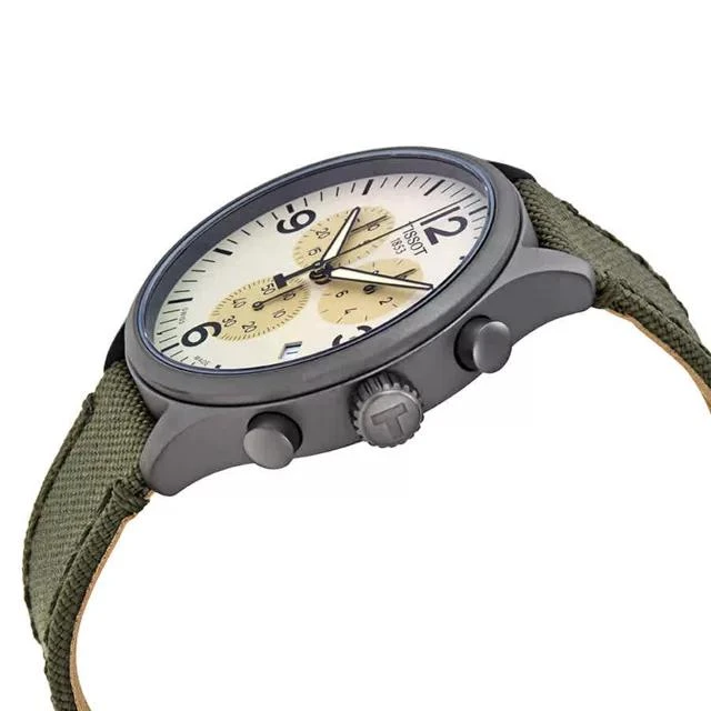 商品Tissot|Tissot Chrono XL Quartz Beige Dial Men's Watch T116.617.37.267.00,价格¥1392,第2张图片详细描述