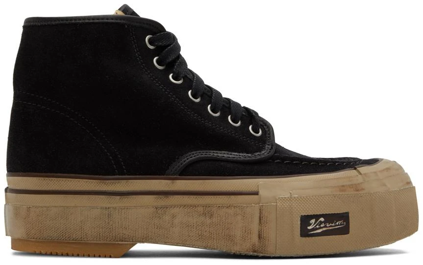 商品VisVim|Black Liskamm G.Pattern-Folk Sneakers,价格¥5520,第1张图片