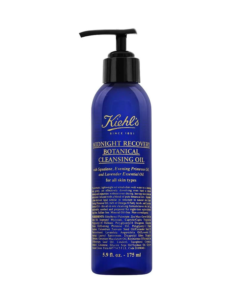 商品Kiehl's|Midnight Recovery Botanical Cleansing Oil,价格¥283,第1张图片详细描述