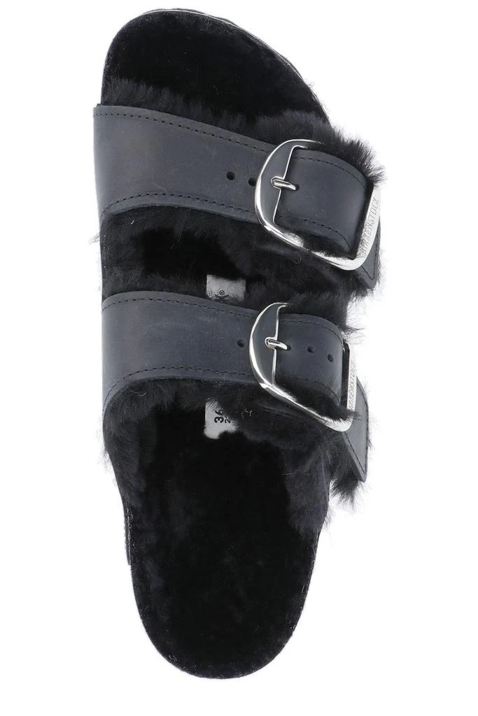 商品Birkenstock|Birkenstock Fur-Lined Double-Strap Sandals,价格¥927,第5张图片详细描述