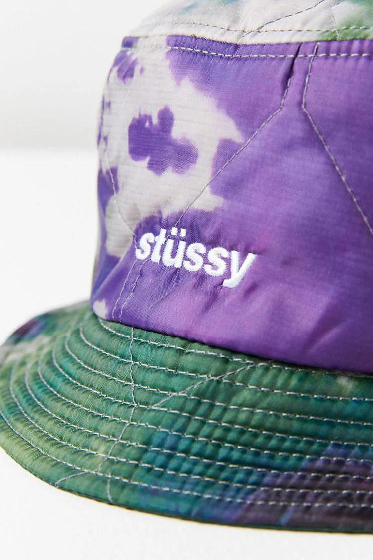 商品STUSSY|Stussy Curtis Tie-Dye Quilted Bucket Hat,价格¥227,第3张图片详细描述