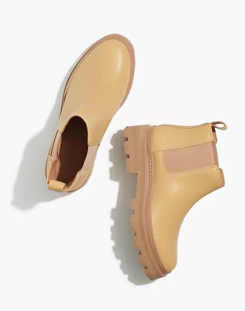 商品Madewell|The Mariam Chelsea Boot in Leather,价格¥1467,第1张图片