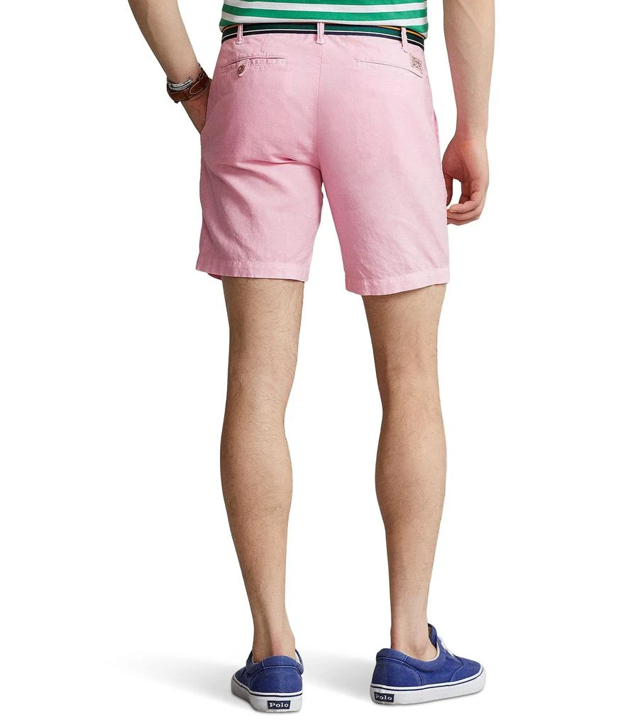 商品Ralph Lauren|8" Straight Fit Linen-Cotton Shorts,价格¥464,第2张图片详细描述