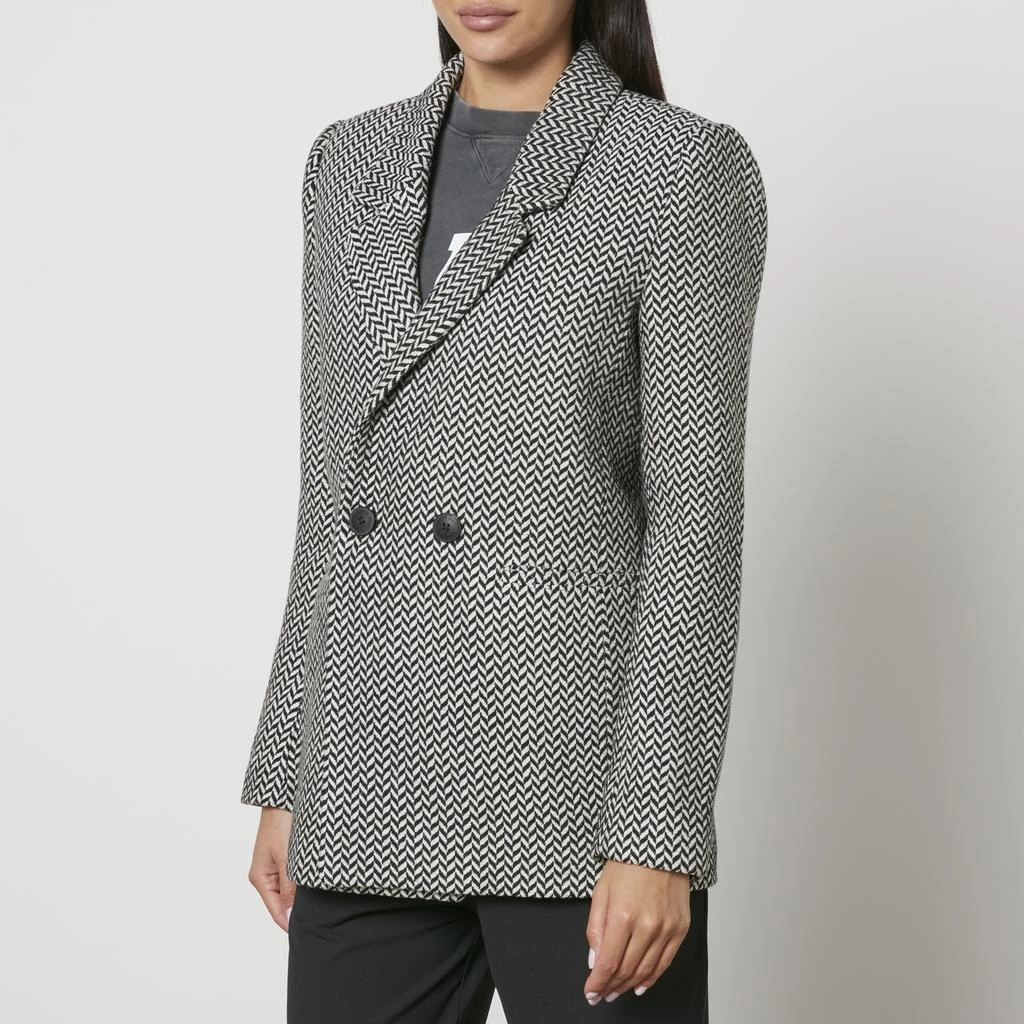 商品ANINE BING|Anine Bing Fishbone Tweed Jacket,价格¥2048,第1张图片