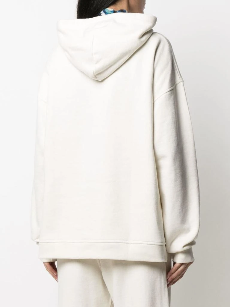 商品Ganni|GANNI - Logo Organic Cotton Hoodie,价格¥626,第4张图片详细描述