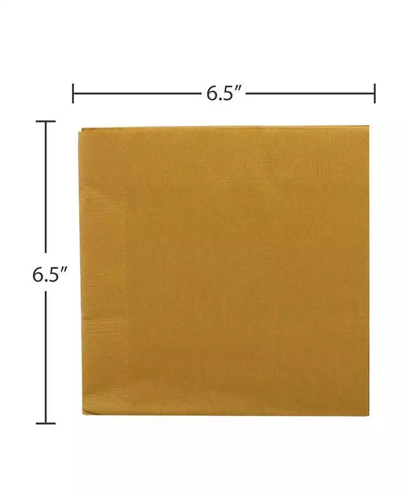 商品JAM Paper|Medium Lunch Napkins - 6.5" x 6.5" - 40 Per Pack,价格¥60,第3张图片详细描述