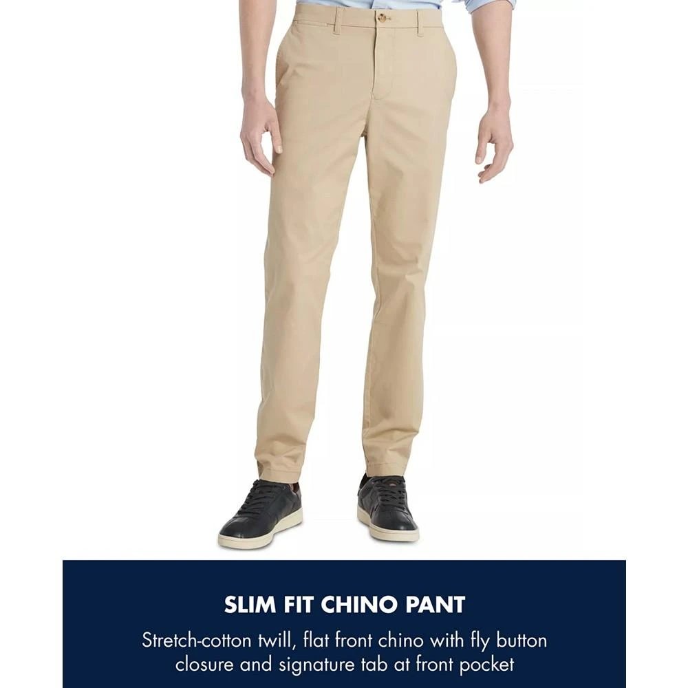 Tommy Hilfiger Men's TH Flex Stretch Slim-Fit Chino Pants 6