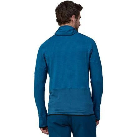 商品Patagonia|R1 Hooded 1/2-Zip Fleece Pullover - Men's,价格¥1398,第2张图片详细描述