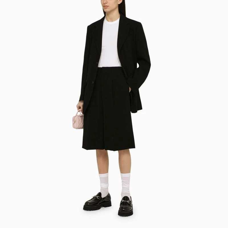商品AMI|Ami Paris wool-blend bermuda shorts,价格¥3739,第2张图片详细描述