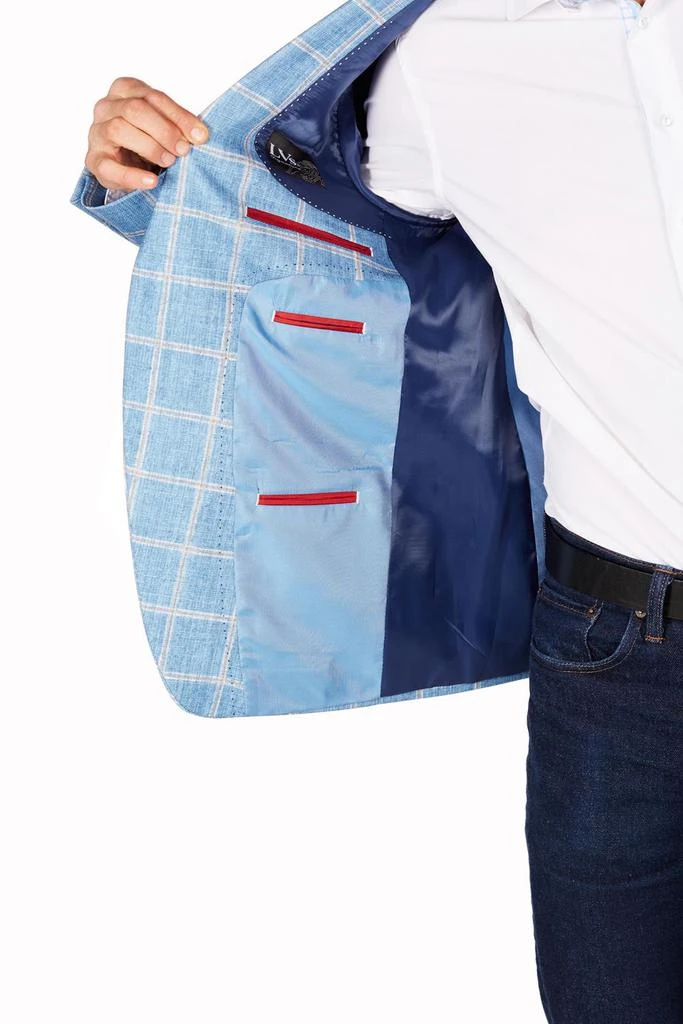 商品Levinas|Slim Fit Performance Blazer,价格¥605,第3张图片详细描述