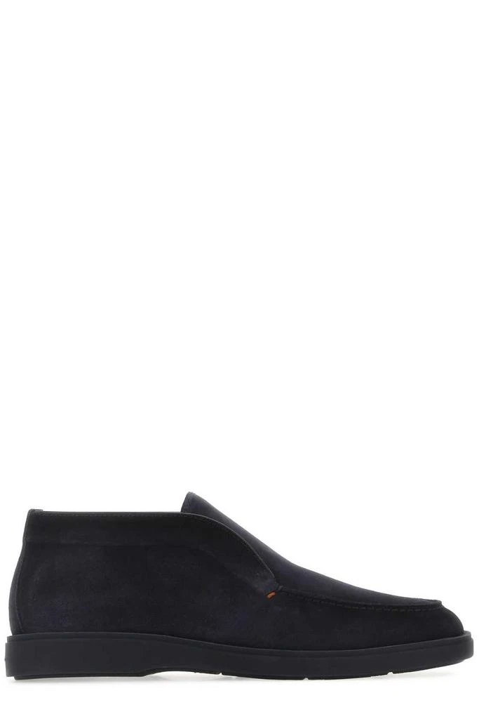 商品Santoni|Santoni Round Toe Slip-On Ankle Boots,价格¥2653,第1张图片