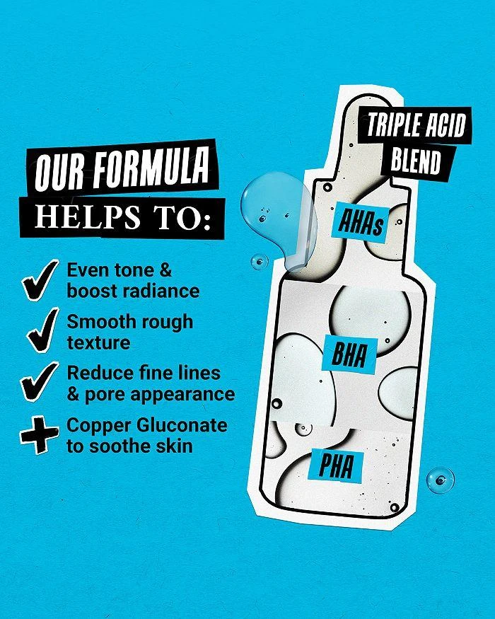 商品Kiehl's|Clearly Corrective™ Daily Re-Texturizing Triple Acid Peel 1 oz.,价格¥373,第3张图片详细描述