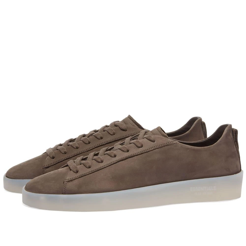 商品Essentials|Fear of God ESSENTIALS Tennis Low Sneaker - Tobacco,价格¥1031,第1张图片