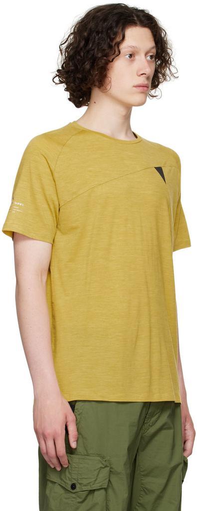 商品Klattermusen|Yellow Fafne T-Shirt,价格¥406,第4张图片详细描述