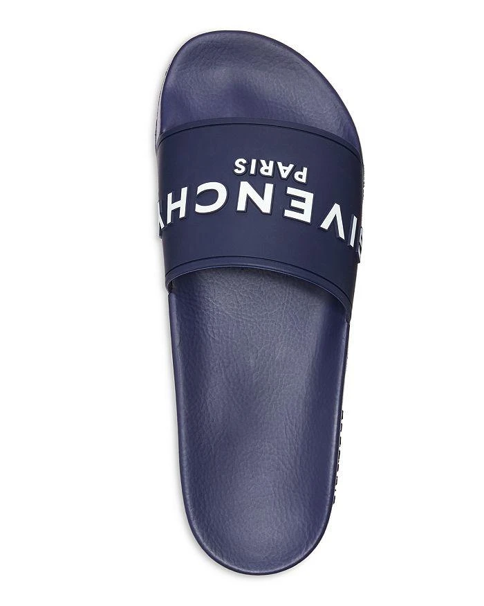 商品Givenchy|Men's Paris Logo Slide Sandals,价格¥1330,第2张图片详细描述