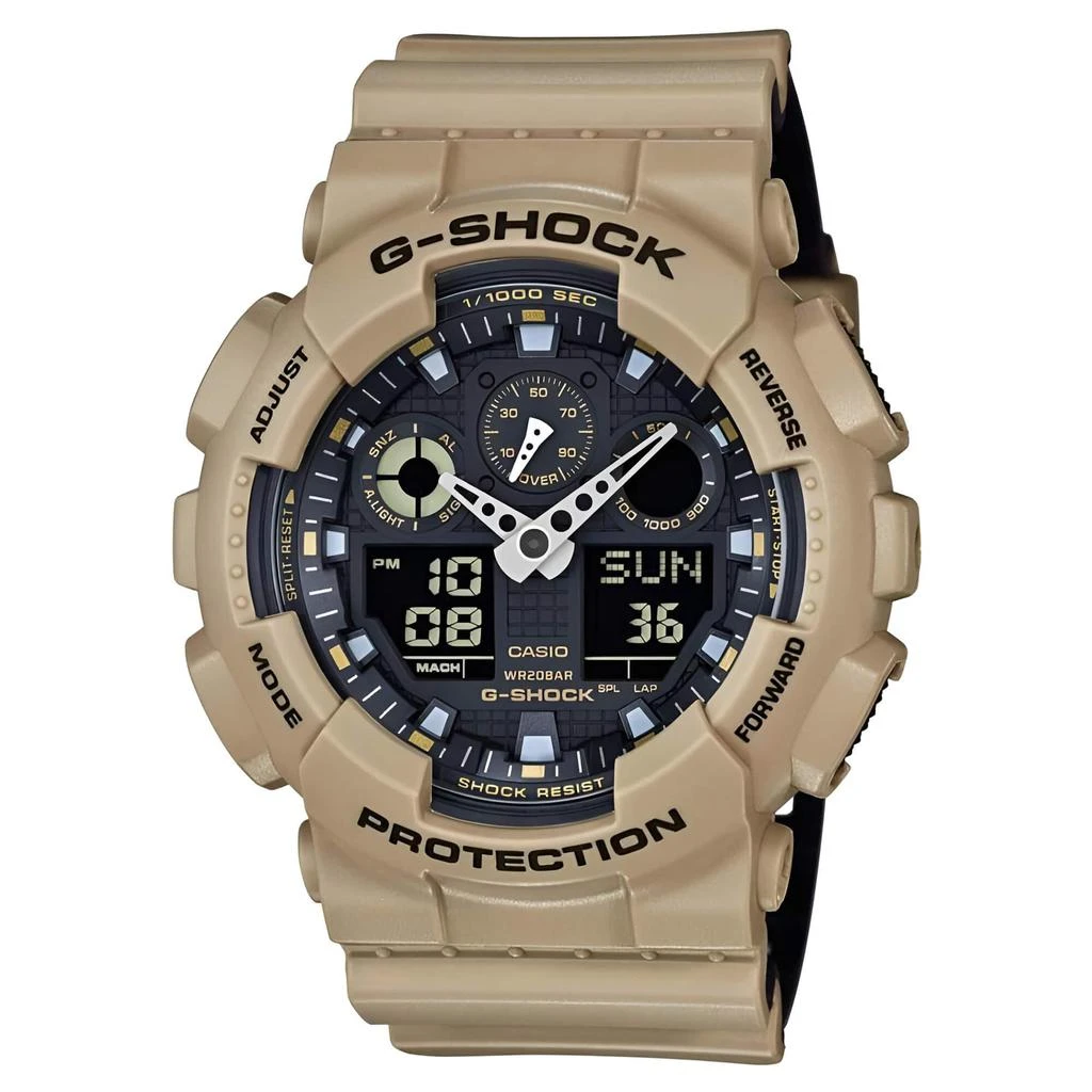 商品Casio|Casio Men's Quartz Watch - G-Shock Analog Digital Strap Shock Resistant | GA100L-8A,价格¥621,第1张图片
