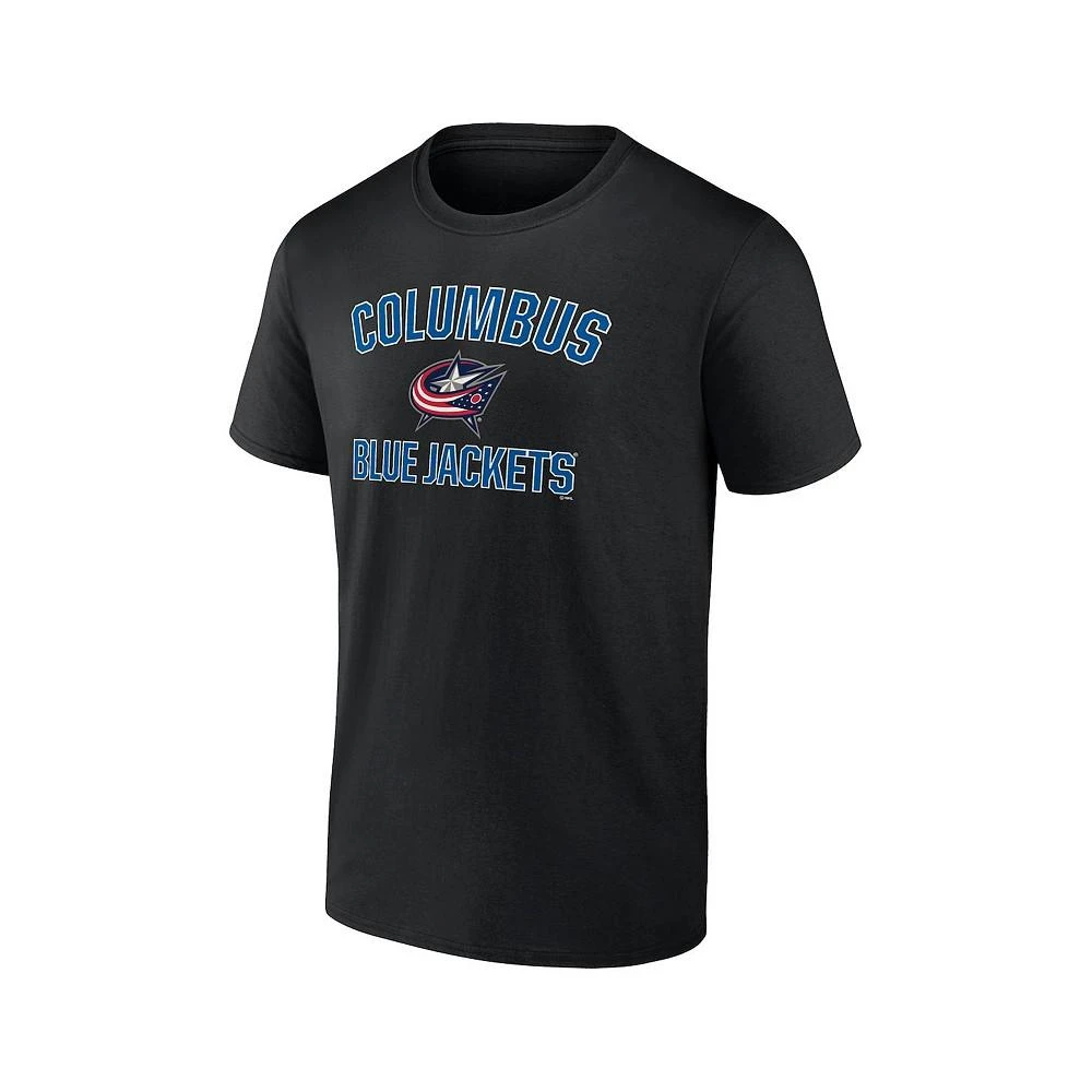 商品Fanatics|Men's Black Columbus Blue Jackets Special Edition 2.0 Wordmark T-shirt,价格¥228,第2张图片详细描述