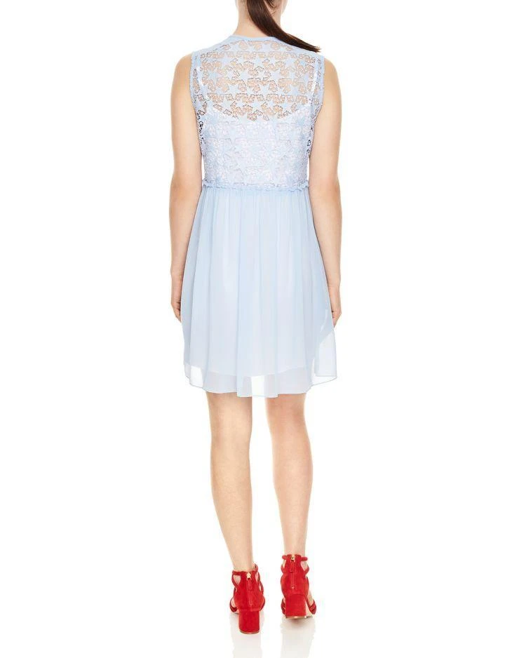 商品Sandro|Sandro Roxette Lace-Bodice Dress,价格¥1182,第2张图片详细描述