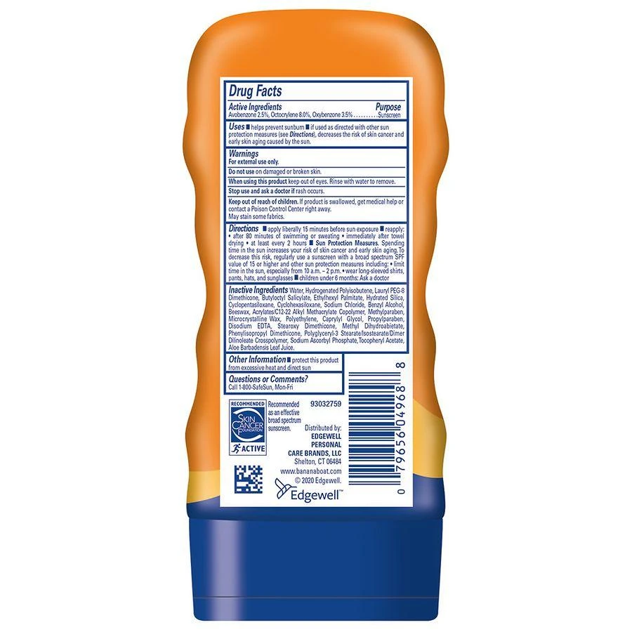商品Banana Boat|Sport Ultra Sunscreen Lotion SPF 100,价格¥111,第2张图片详细描述