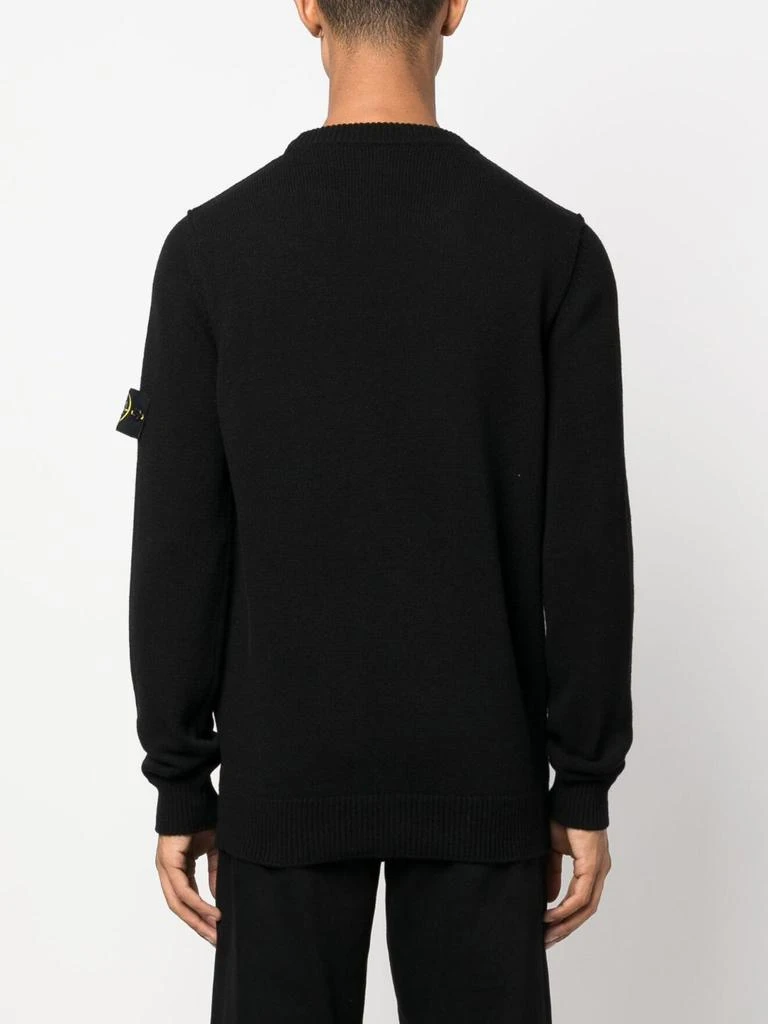 商品Stone Island|STONE ISLAND - Logo Wool Pullover,价格¥2345,第4张图片详细描述