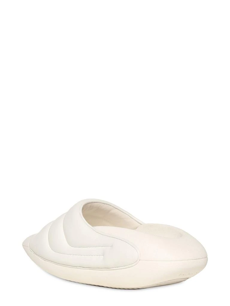 商品Balmain|B-it Puffy Quilted Leather Slide Sandals,价格¥2012,第3张图片详细描述