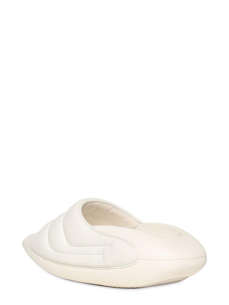 商品Balmain|B-it Puffy Quilted Leather Slide Sandals,价格¥5636,第5张图片详细描述
