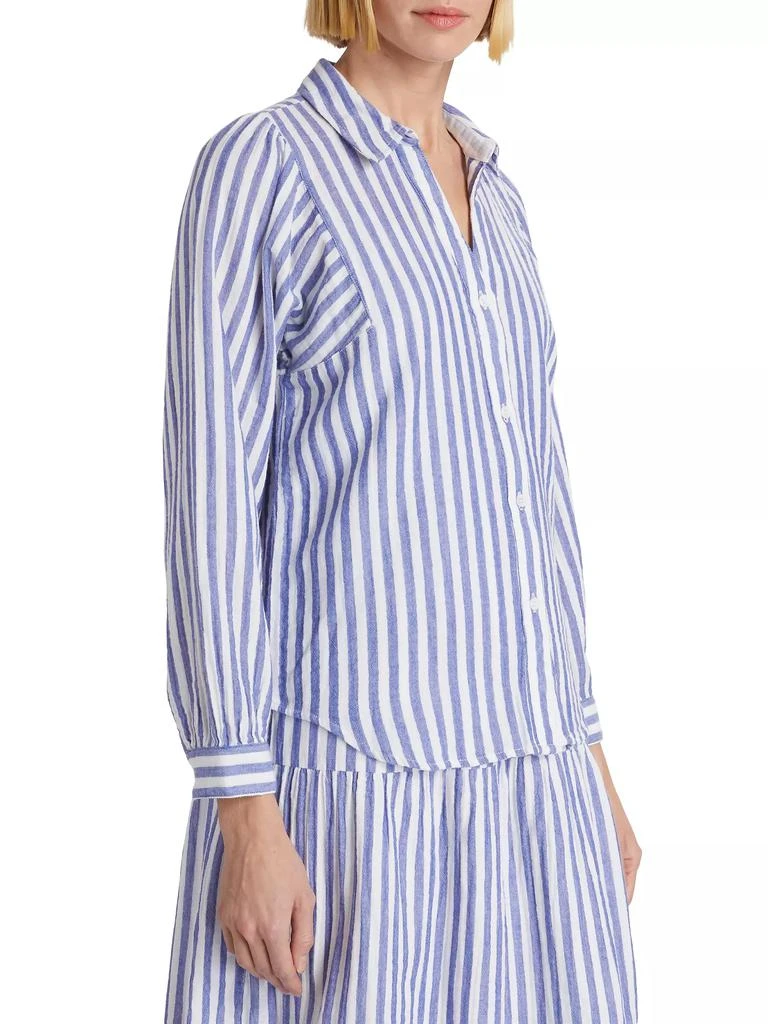 商品Rails|Lo Cotton Striped Shirt,价格¥499,第4张图片详细描述