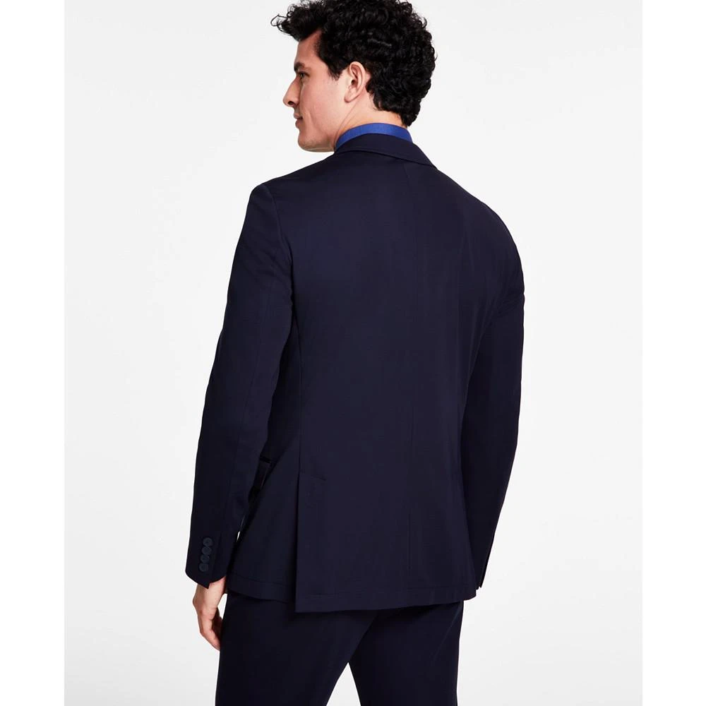 商品Calvin Klein|Men's Slim-Fit Stretch Solid Knit Suit Jacket,价格¥1356,第2张图片详细描述
