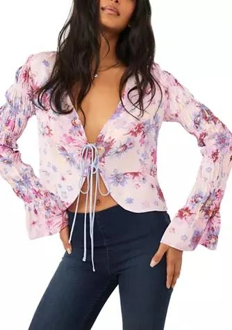 商品Free People|People Venice Printed Top,价格¥330,第1张图片