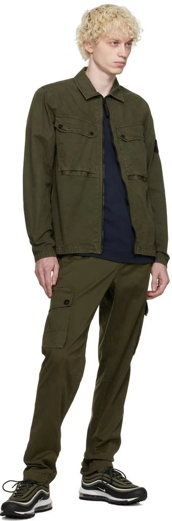 商品Stone Island|Khaki Faded Jacket,价格¥2834,第5张图片详细描述