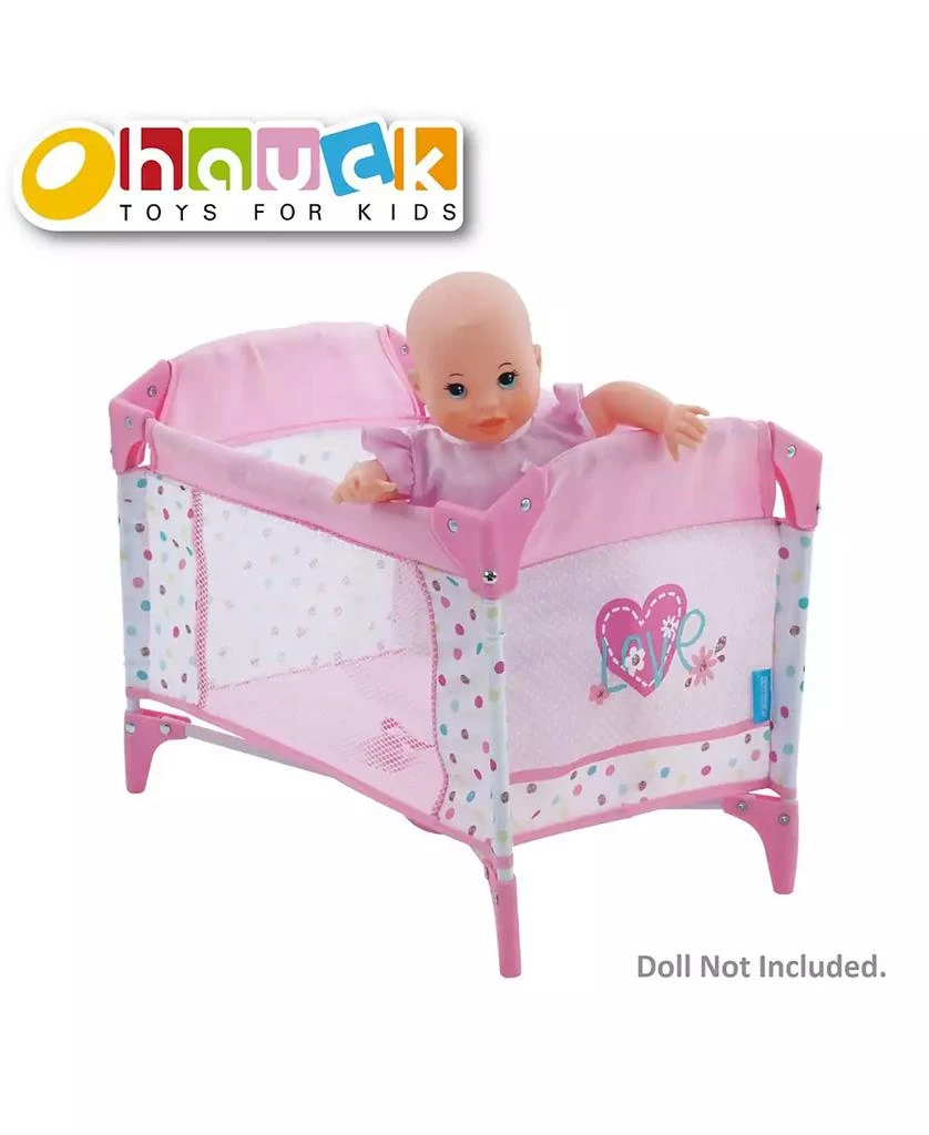 商品Redbox|Love Heart Doll Play Yard Baby Doll Accessory - Folds for Easy Storage and Travel,价格¥186,第5张图片详细描述