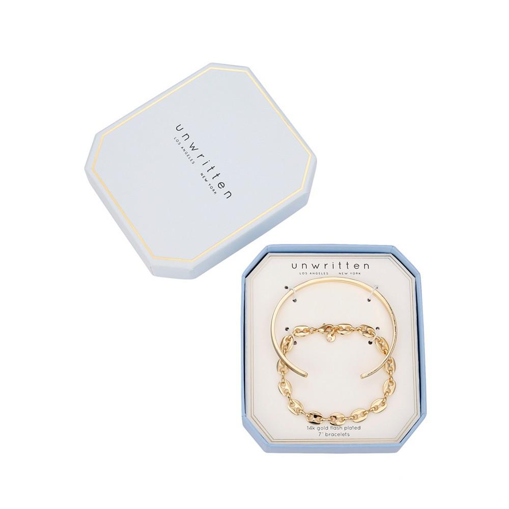 Cuff and Gucci Chain Bracelet Duo Set, 2 piece商品第2张图片规格展示