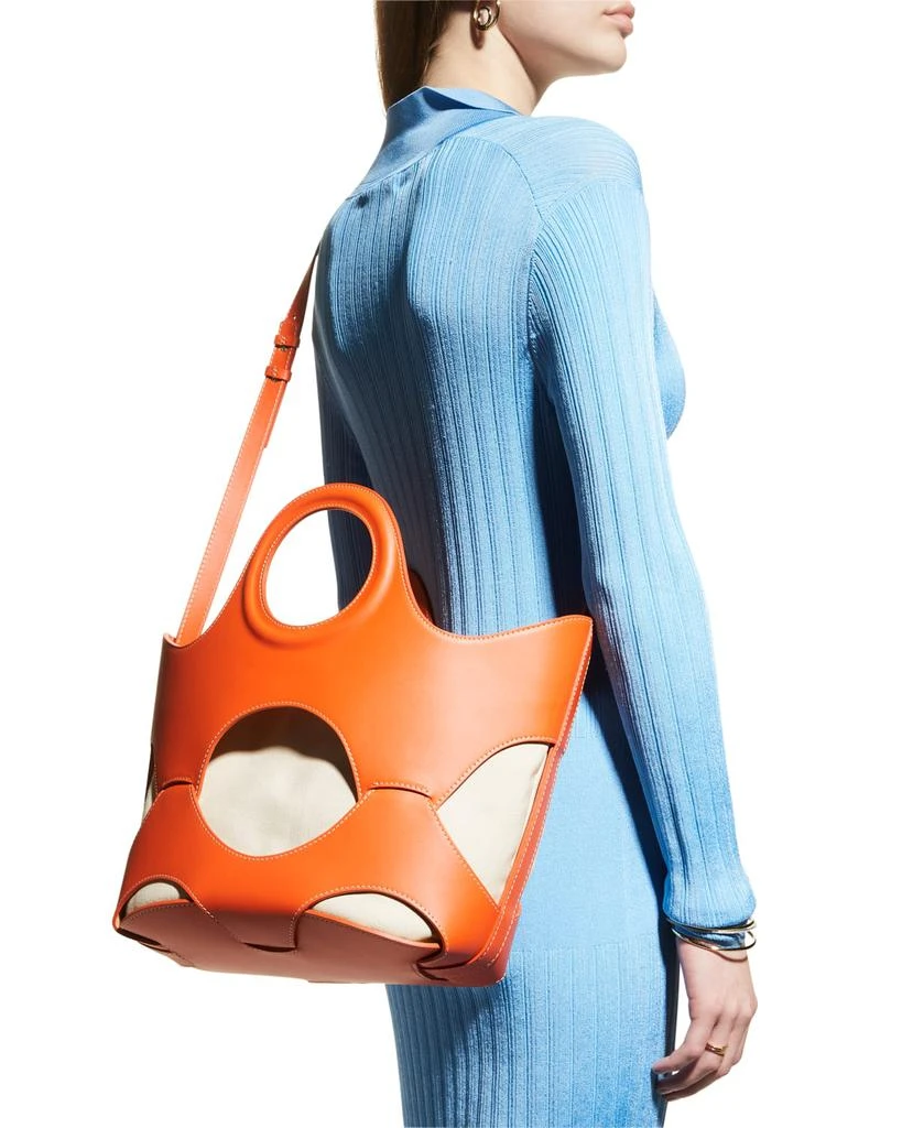 商品Hereu|Onada Cutout Leather Tote Bag,价格¥5502,第2张图片详细描述