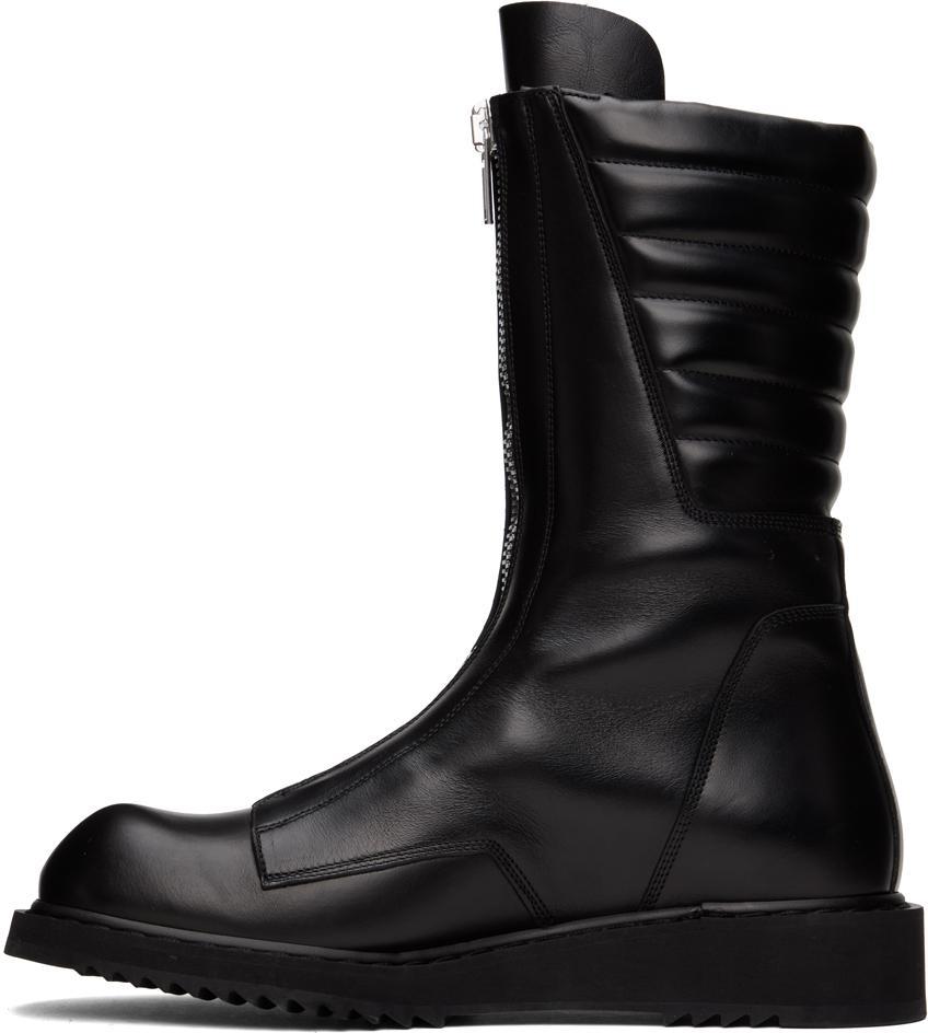 商品Rick Owens|Black Basket Creeper Boots,价格¥11473,第5张图片详细描述