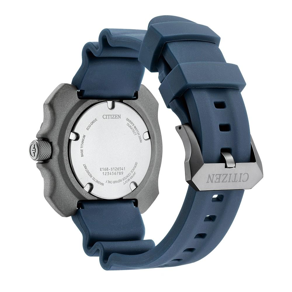 Eco-Drive Men's Promaster Dive Blue Strap Watch, 47mm商品第3张图片规格展示