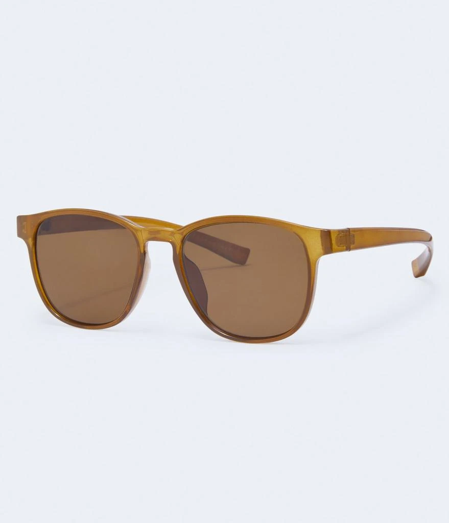 商品Aeropostale|Aeropostale Men's Shiny Rounded Sport Sunglasses,价格¥61,第1张图片详细描述