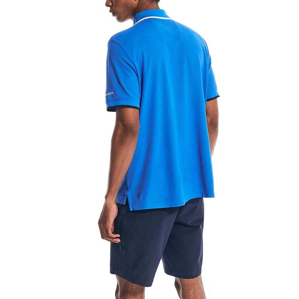 商品Nautica|Men's Navtech Sustainably Crafted Performance Polo Shirt,价格¥122,第2张图片详细描述