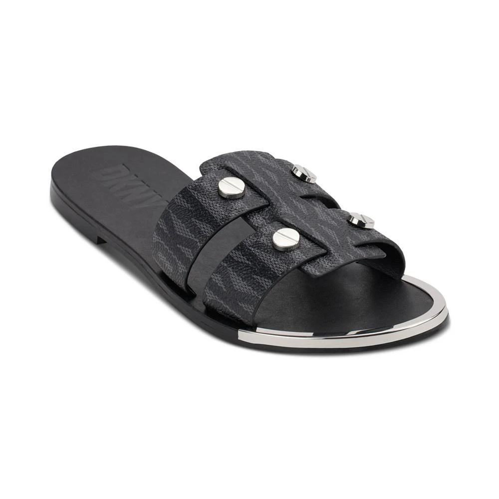 商品DKNY|Women's Glynn Slip-on Embellished Slide Sandals,价格¥356,第1张图片