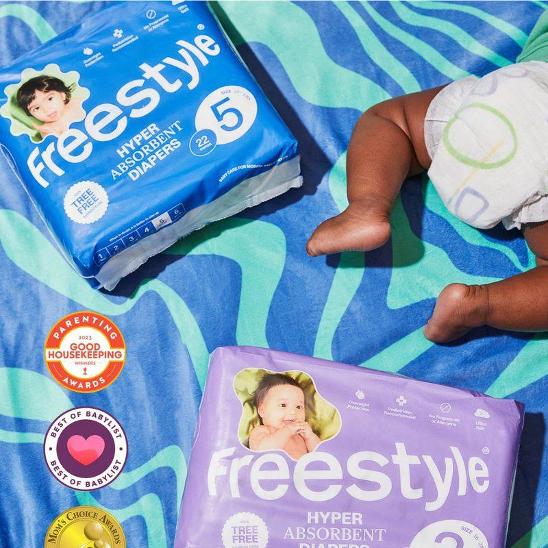 商品Freestyle|BambooTek® Diapers SIZE 2,价格¥642,第1张图片