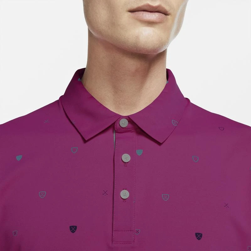 商品NIKE|Nike Player Heritage Print Golf Polo - Men's,价格¥555,第3张图片详细描述