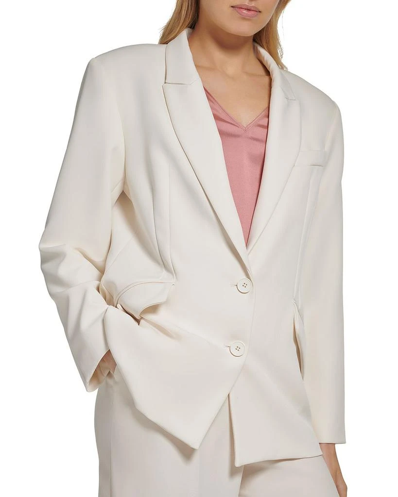 商品DKNY|Notched Collar Two Button Blazer,价格¥328,第1张图片
