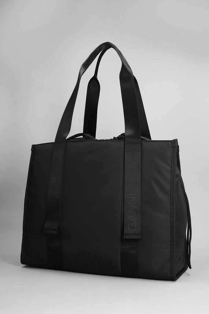 商品Ganni|Tote In Black Polyester,价格¥1765,第3张图片详细描述