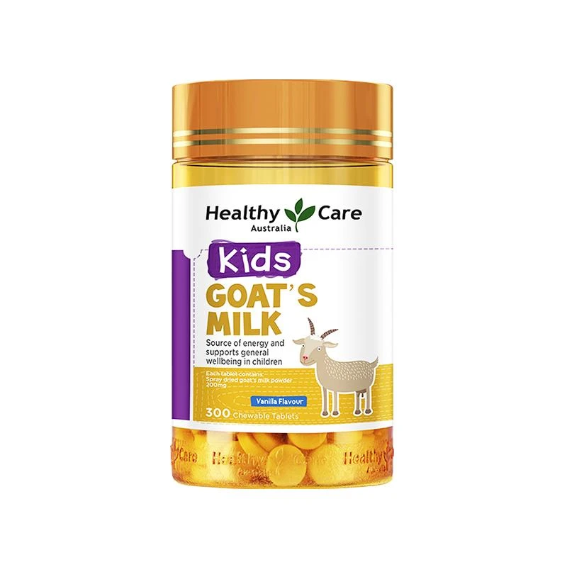 商品[国内直发] Healthy Care|澳洲Healthy Care山羊奶片香草味 300片,价格¥73,第1张图片