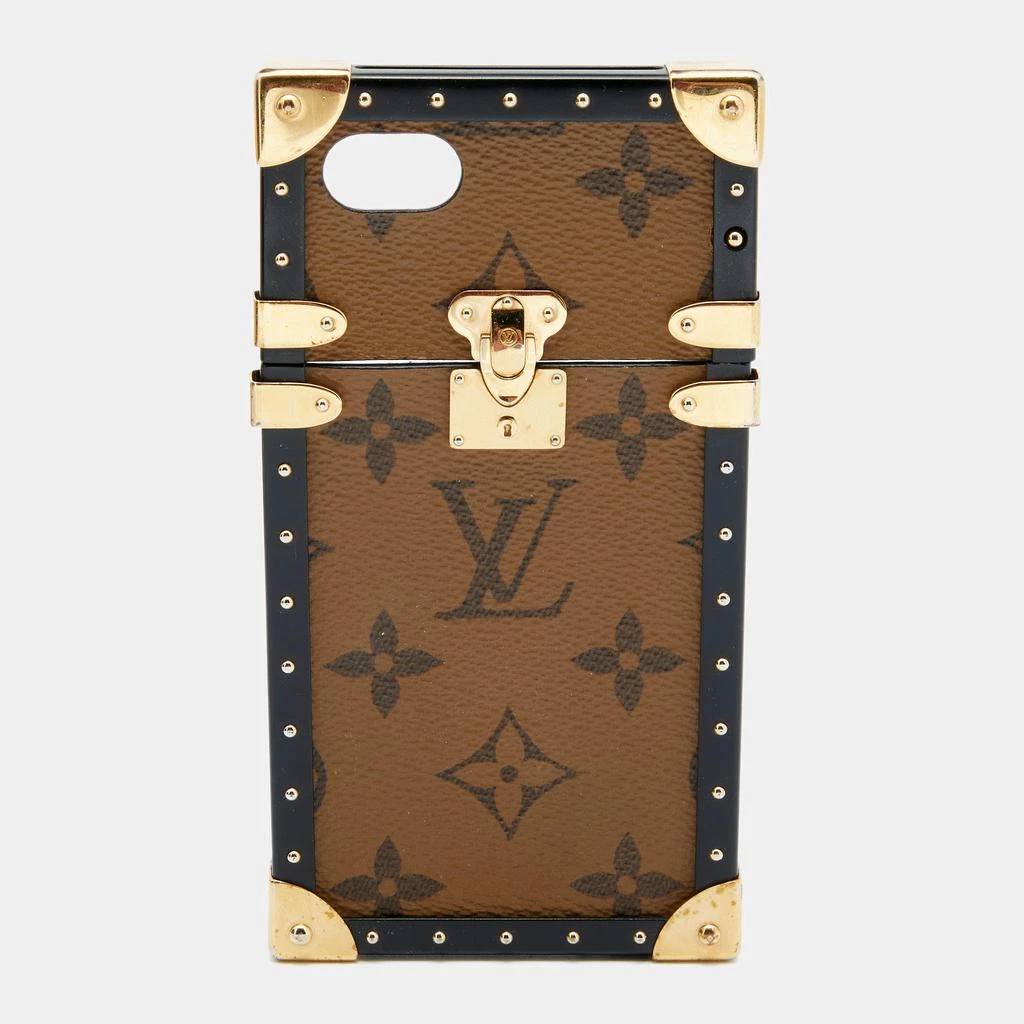 商品[二手商品] Louis Vuitton|Louis Vuitton Monogram Reverse Canvas Eye Trunk iPhone 7 Case,价格¥1731,第1张图片