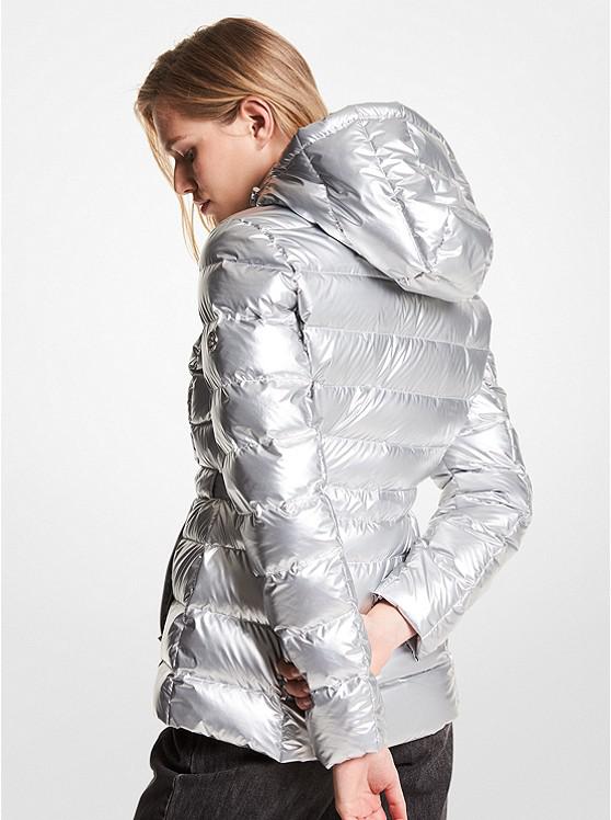 Quilted Nylon Packable Puffer Jacket商品第2张图片规格展示